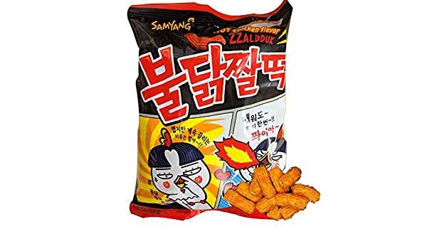 [PROMO - 35% OFF] Samyang Zzaldduk Snack goût hot chicken 120g