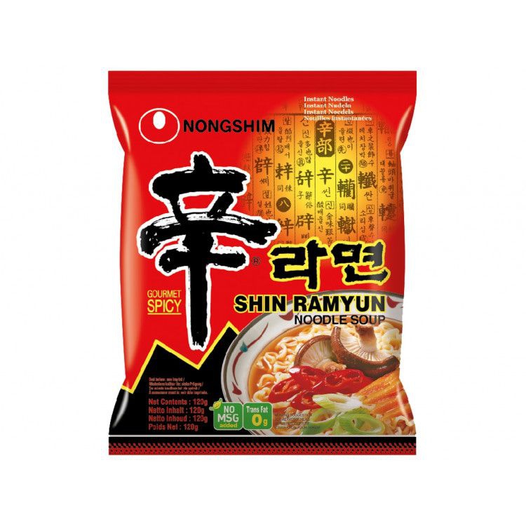 SHIN RAMYUN nouilles instantanées pigmentés