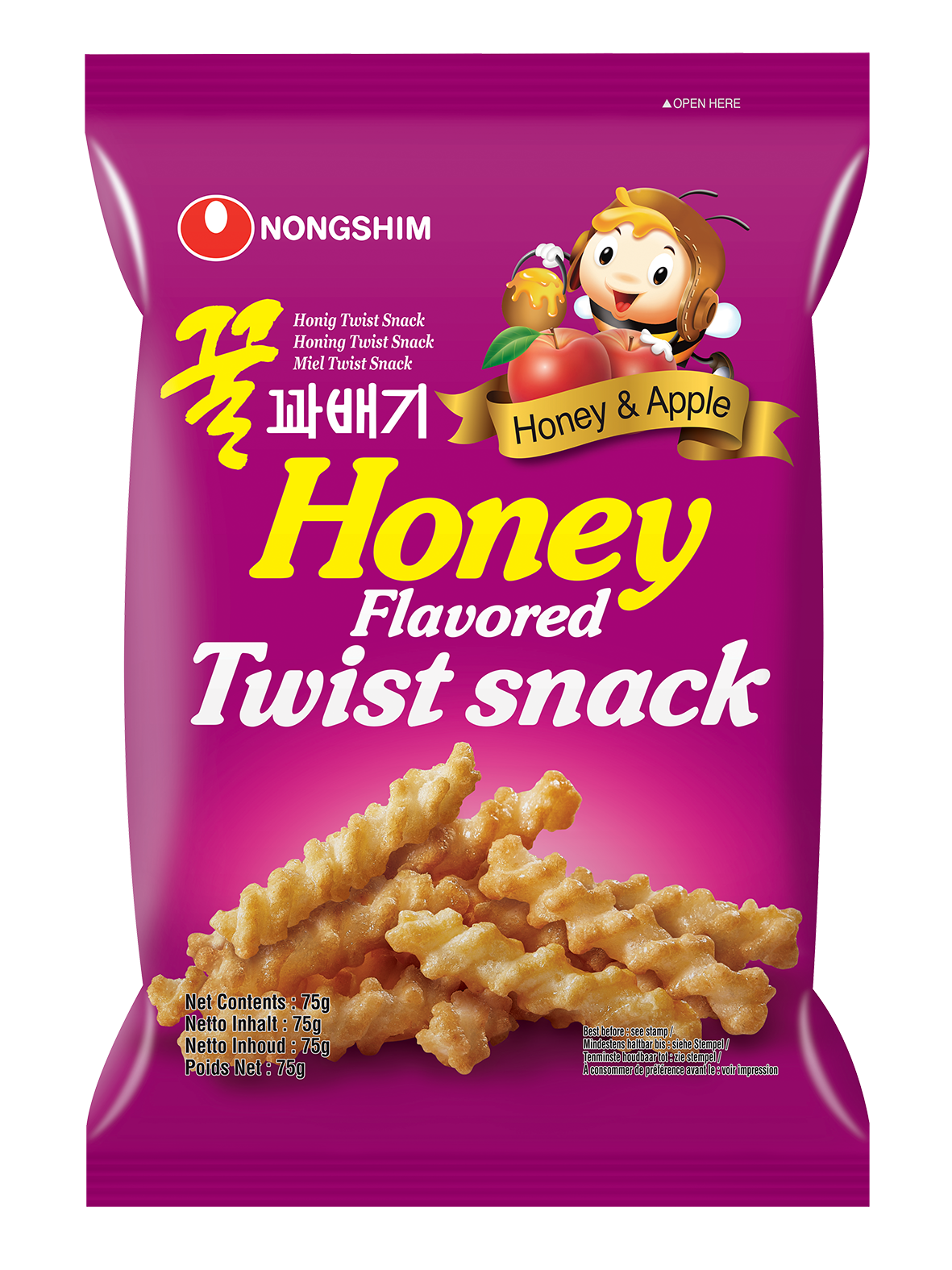 Nongshim Honey twist snack 75g