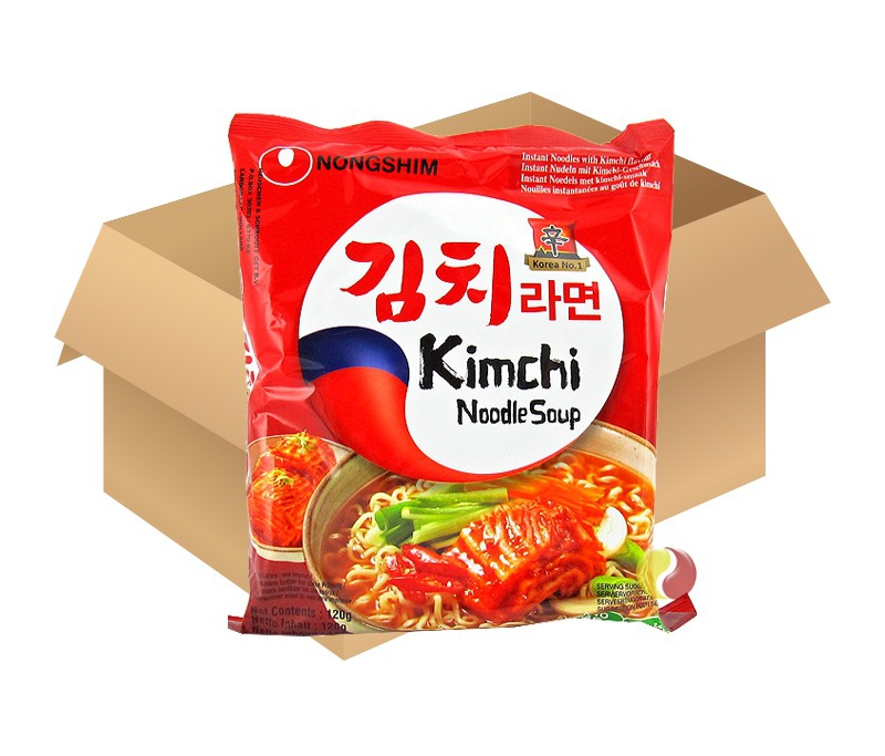 NongShim - Nouilles instantanées au goût de kimchi NongShim - Nouilles instantanées au goût de kimchi
