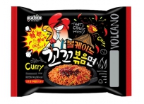 Paldo - Volcano Chicken noodle Extra Spicy Curry 140g