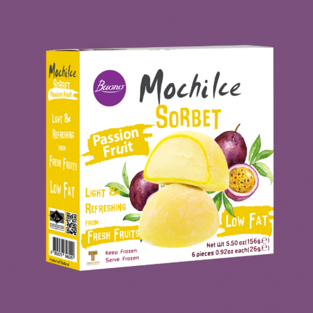 Mochi Ice Fruit de la Passion 156g (vendu au magasin uniquement)