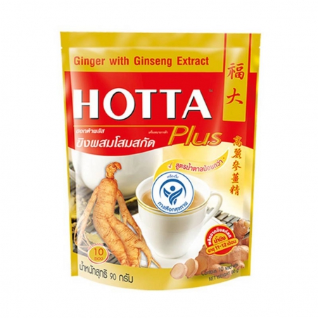 HOTTA GINGER WITH GINSENG EXTRAT 90G