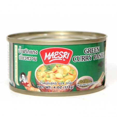 MAESRI Pâte de curry vert 114g