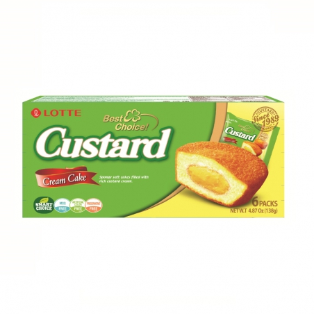 copy of LOTTE Custard soft cake 144 G