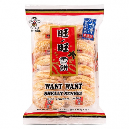 [PROMO - 10% OFF] WANT WANT Shelly Senbei 72g