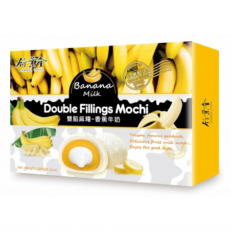 Mochi banane milk double fillings 180g