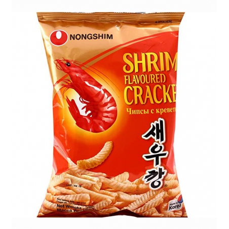 Shrimps flavoured cracker