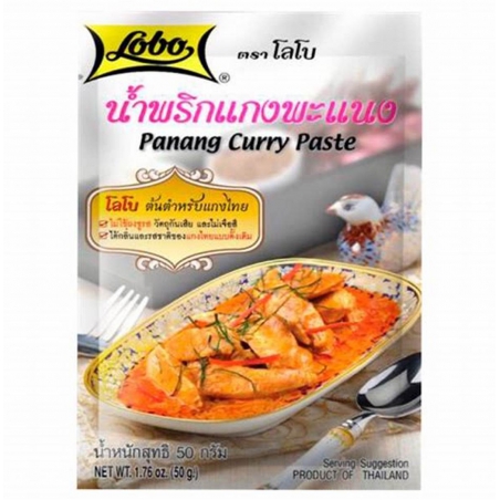 LOBO Panang pate de curry pour plat au boeuf 50G