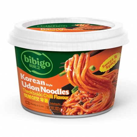 BIBIGO UDON TTEOKBOKKI CHILI 187.2G