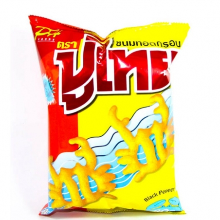 Pu Thai Snack Saveur Black Pepper 55g