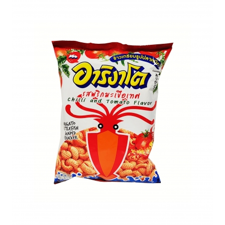 Cuttlefish Cracker Chili Tomate 55G