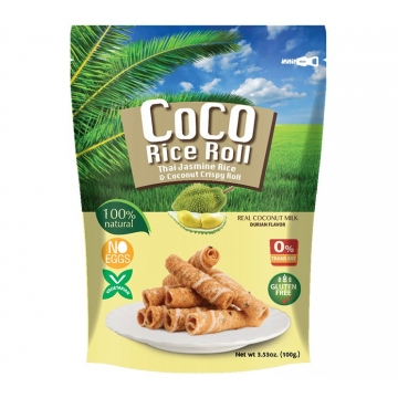Coco roll durian 100g