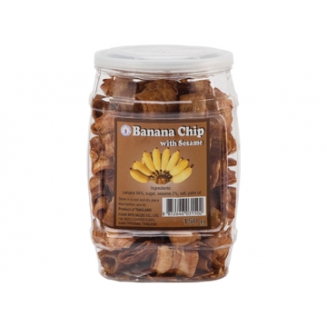 Banane Chips Sesame 150G