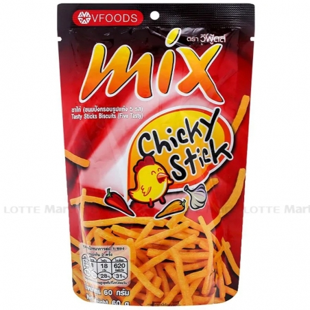 VFOODS MIX CRACKER 5 TASTY STICK 50G